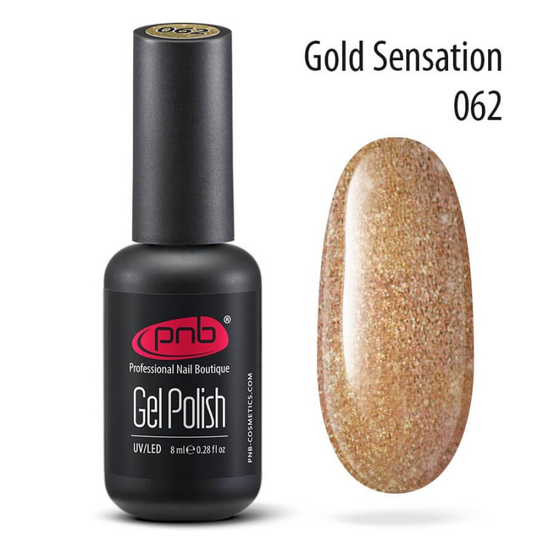 Gel Nail Polish PNB 062, 8 ml