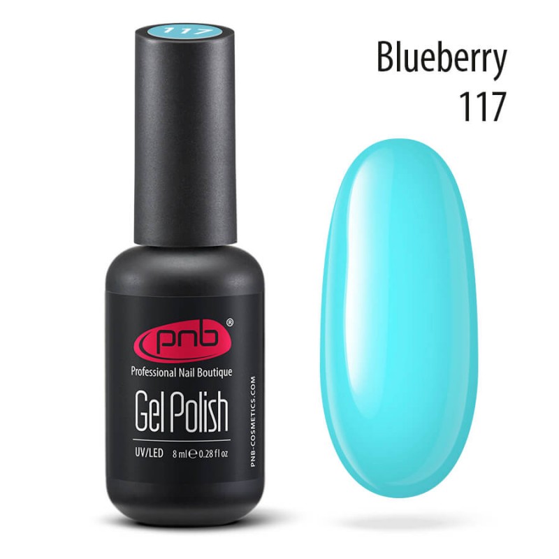 Gel Nail Polish PNB 117, 8 ml