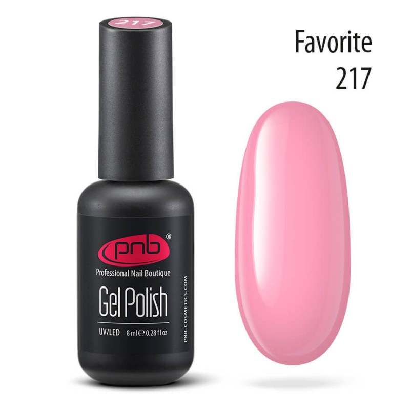 Gel Nail Polish PNB 217, 8 ml