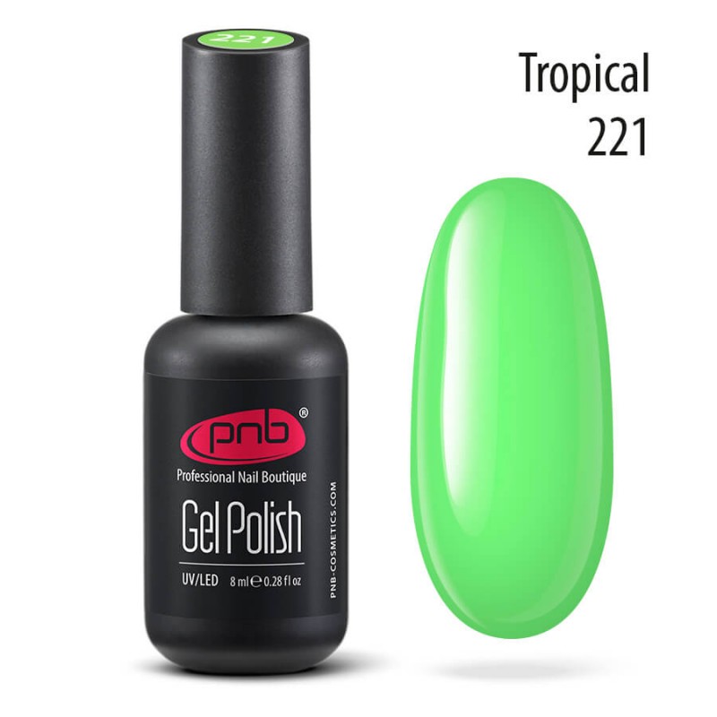 Gel Nail Polish PNB 221, 8 ml