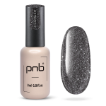 UV/LED Gel Polish SHOCK EFFECT 09 Crystal black PNB 8 ml