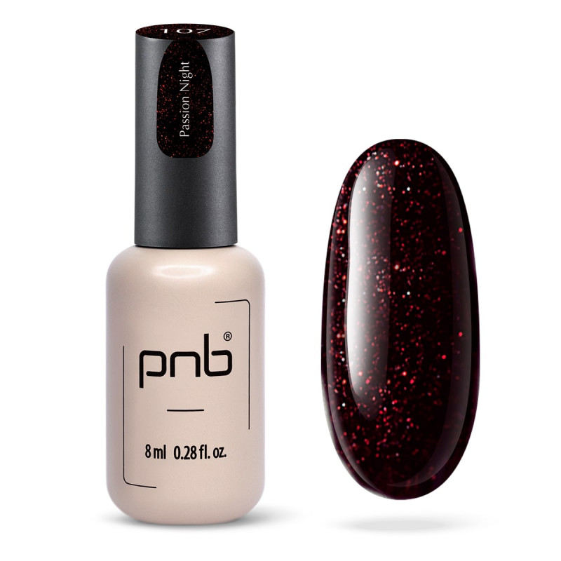 Gel Nail Polish PNB 107, 8 ml