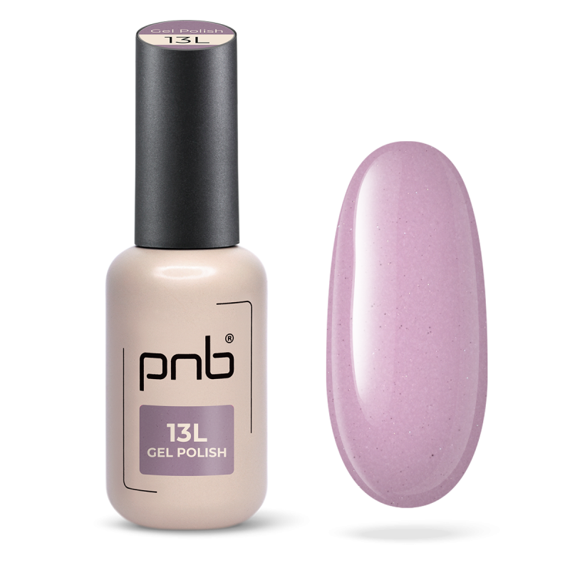 Gel nail polish PNB 13L Sparkle Veil, 8 ml