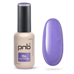Gel nail polish PNB 15L Lavender Glow, 8 ml