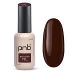 Gel nail polish brown PNB Equestrian Club №17L, enamel (8 ml)