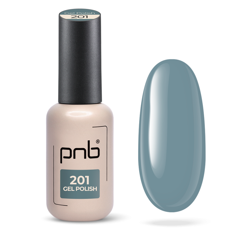 Gel Nail Polish PNB 201, 8 ml