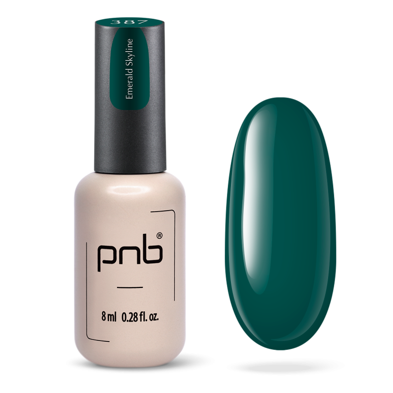 Gel nail polish PNB 387, 8 ml