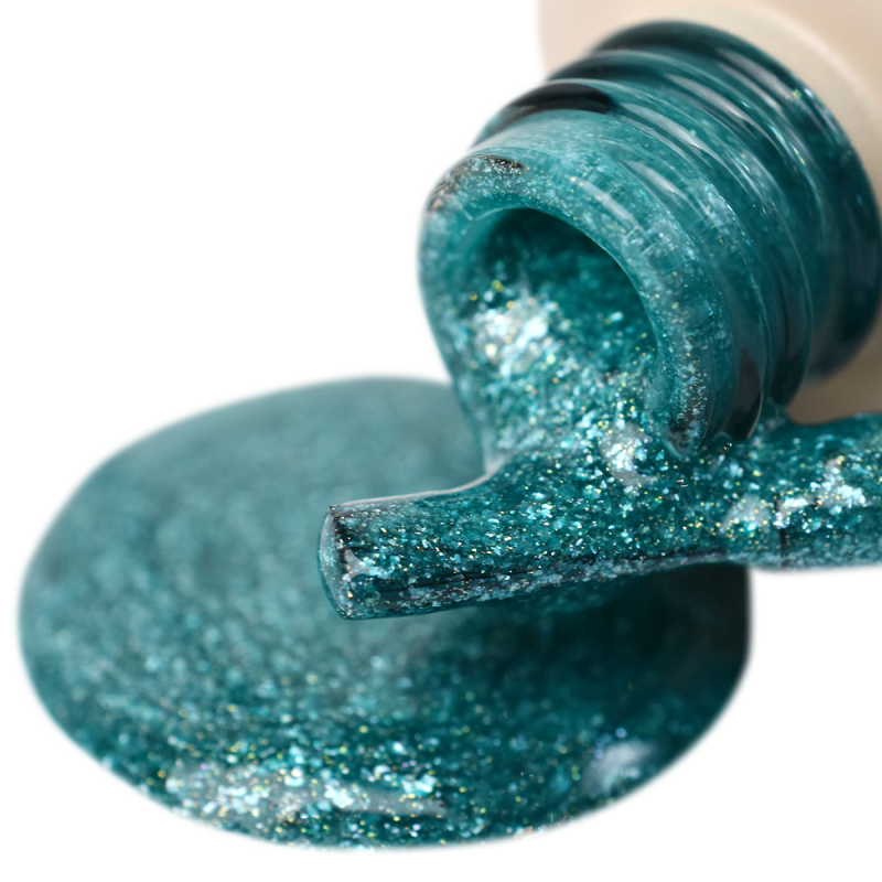 Gel nail polish PNB 12L Deep Emerald, 8 ml
