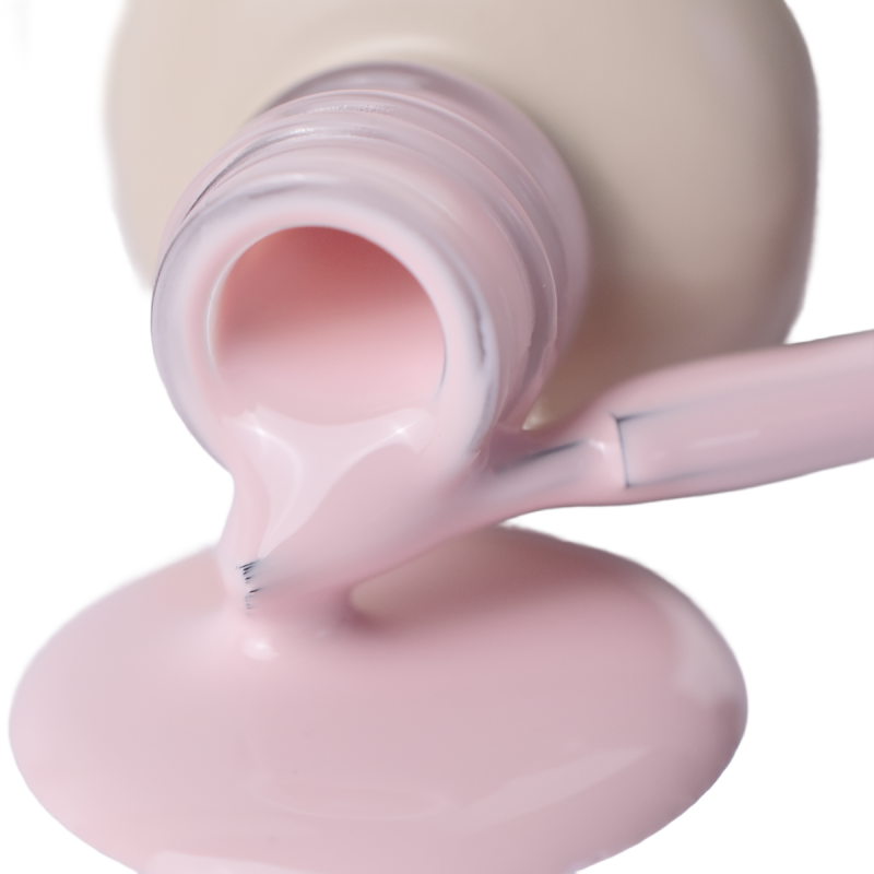 Lakier hybrydowy beżowy PNB Cacao Cream №393, połysk (8 ml)