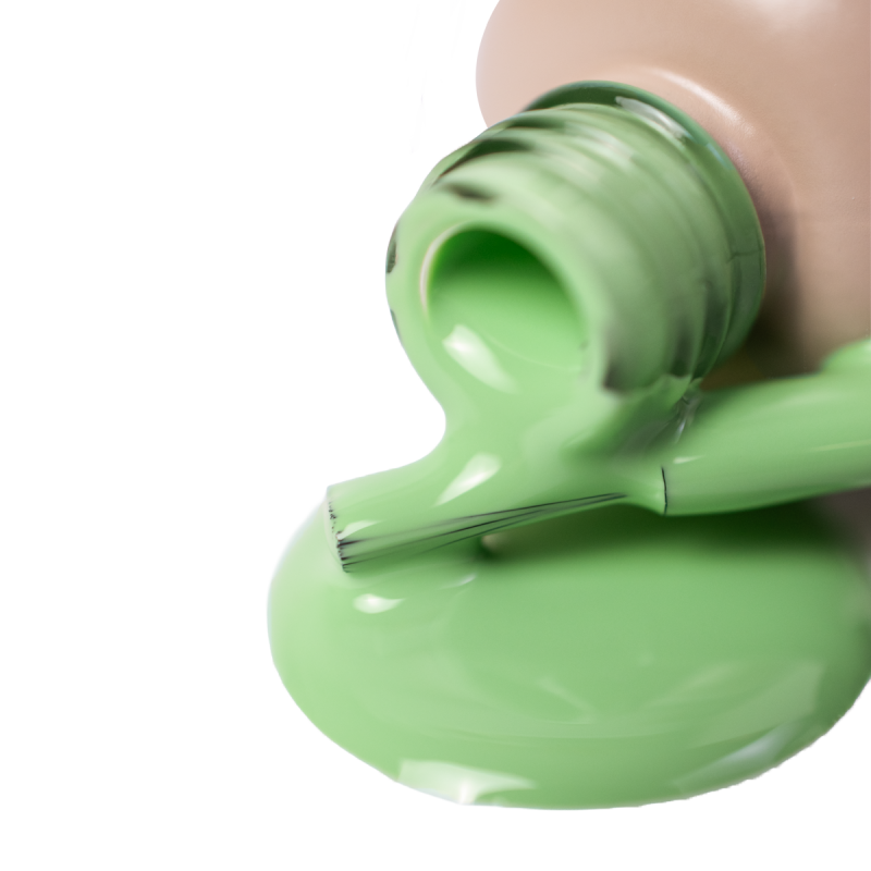 Gel polish green PNB Emerald Lake №396, enamel (8 ml)