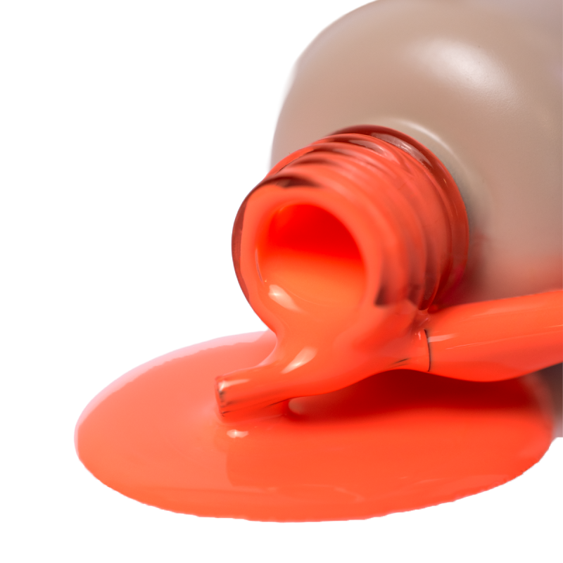 Gel polish orange PNB Sunset Beach №397, enamel (8 ml)