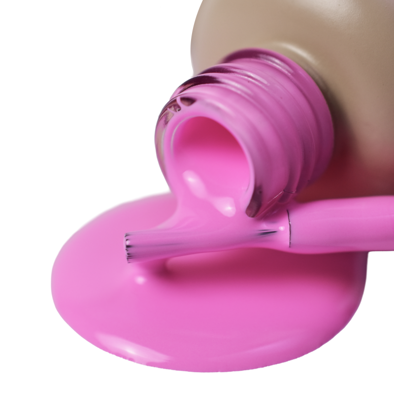 Gel polish pink PNB Flamingo Bay №398, enamel (8 ml)
