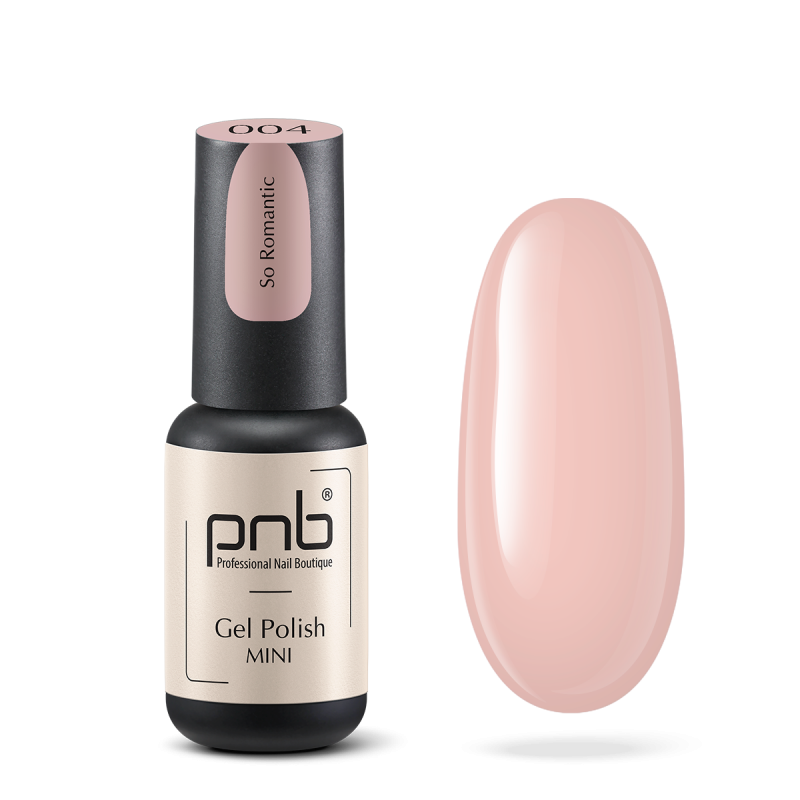 Gel Nail Polish PNB mini 004, 4 ml