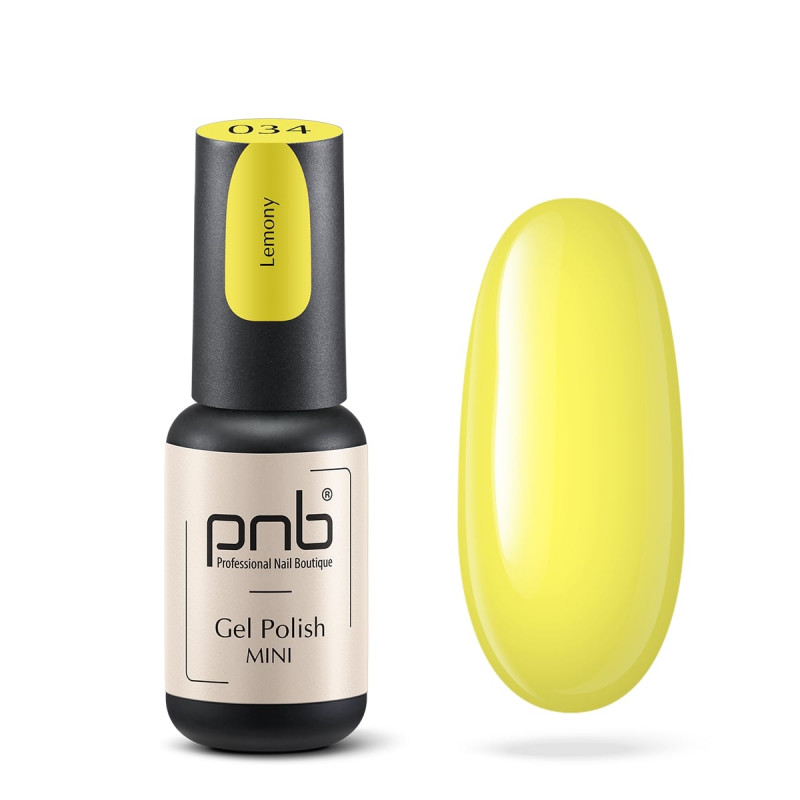 Gel Nail Polish PNB mini 034, 4 ml