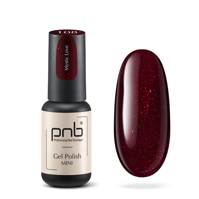 Gel Nail Polish PNB mini 108, 4 ml