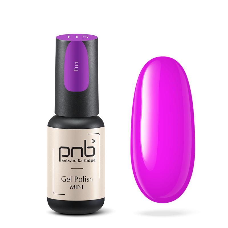 Gel Nail Polish PNB mini 115, 4 ml