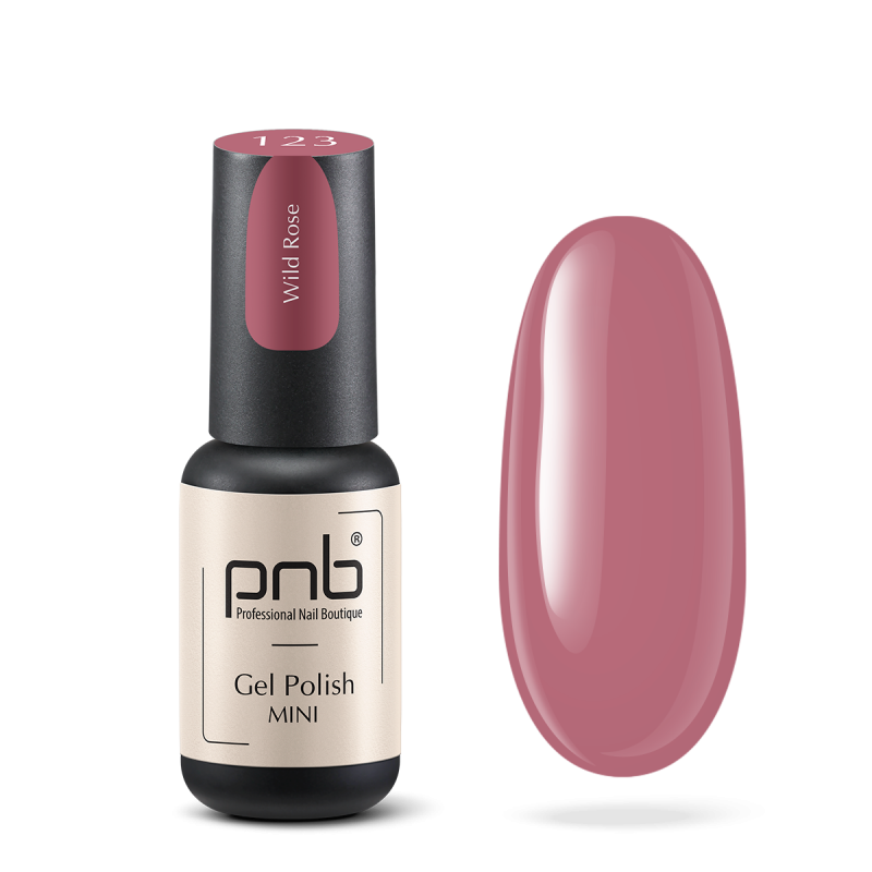 Gel Nail Polish PNB mini 123, 4 ml