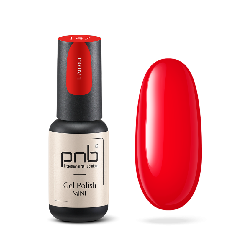 Gel Nail Polish PNB mini 147, 4 ml