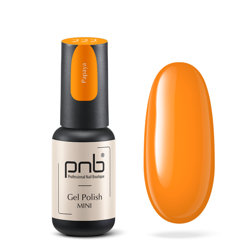 Gel Nail Polish PNB mini 222, 4 ml