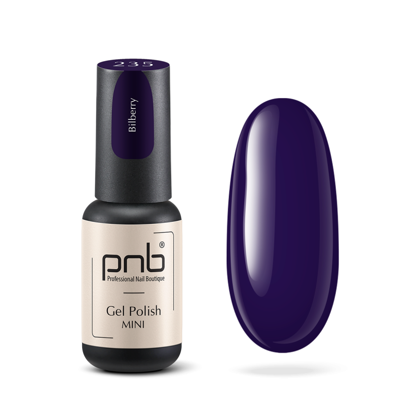 Gel Nail Polish PNB mini 235, 4 ml