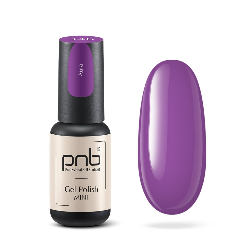 Gel nail polish PNB mini 346, 4 ml