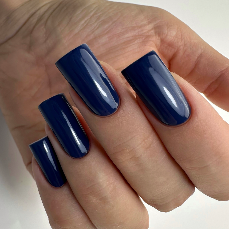 Gel nail polish PNB 07L Blue Silence, 8 ml