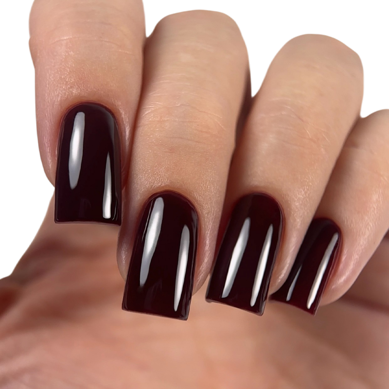 Gel nail polish brown PNB Equestrian Club №17L, enamel (8 ml)