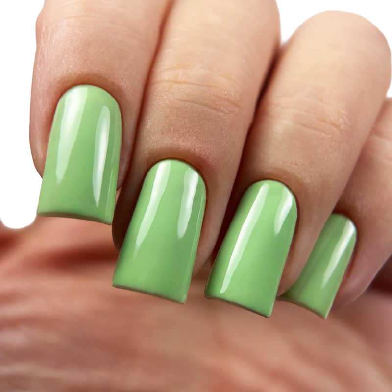 Gel polish green PNB Emerald Lake №396, enamel (8 ml)
