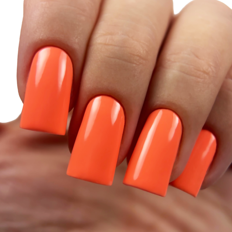 Gel polish orange PNB Sunset Beach №397, enamel (8 ml)