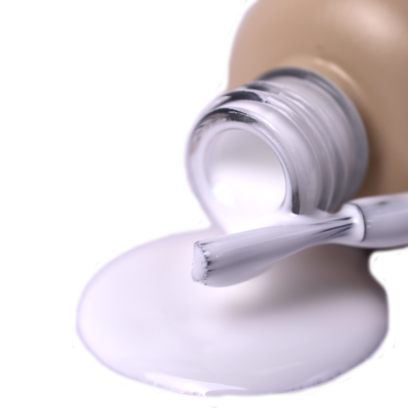 Gel nail polish One step white PNB 01 Absolute White, enamel (8 ml)