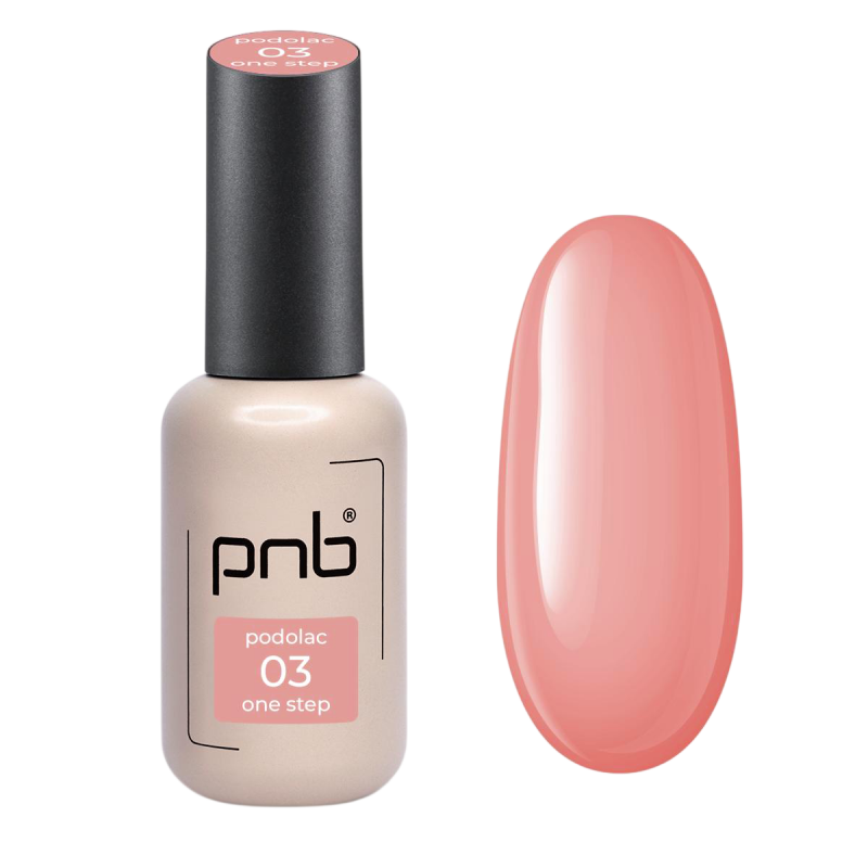 One-phase gel polish One step pink PNB 03 Blush, enamel (8 ml)