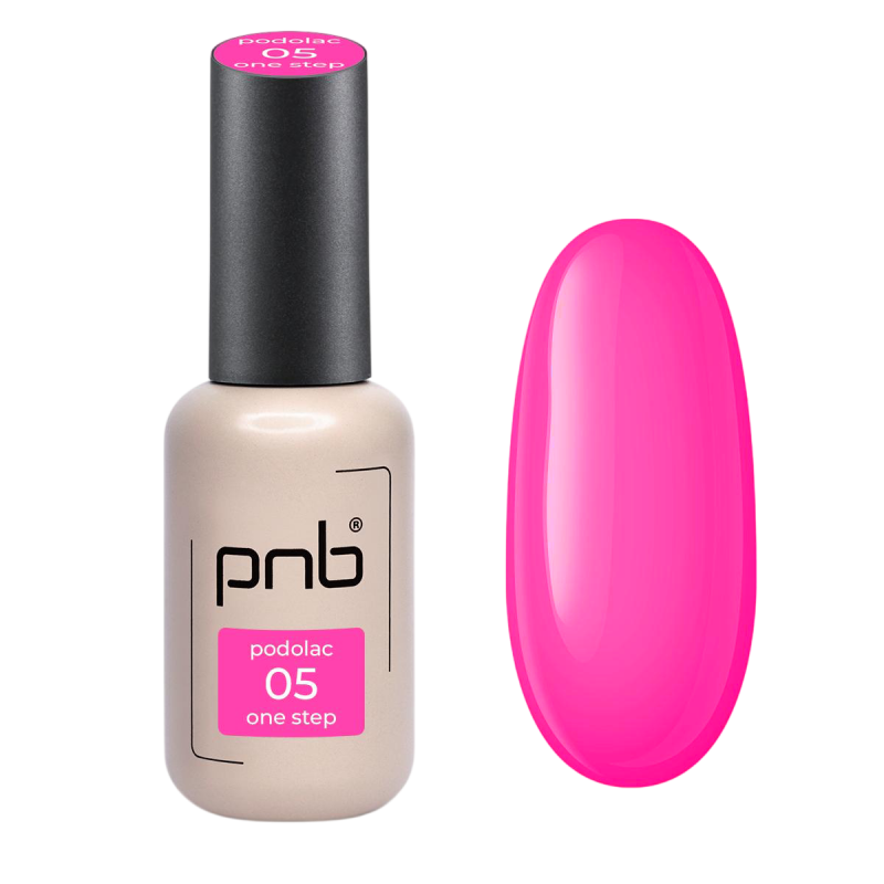 One-phase gel polish One step pink PNB 05 Serenity, enamel (8 ml)
