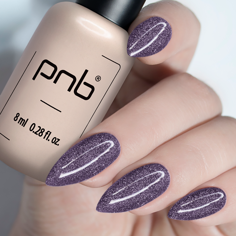 UV/LED Gel Polish SHOCK EFFECT 11 Purple PNB 8 ml