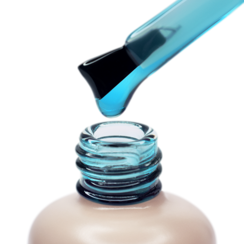 PNB UV/LED Strong Iron Gel, Crystal Blue, 8 ml