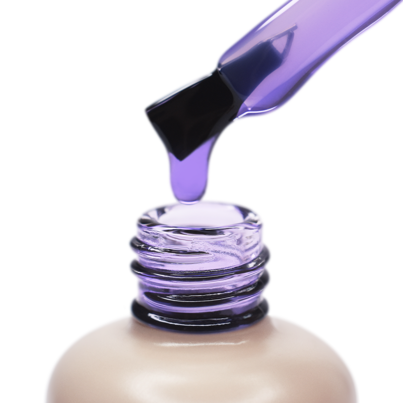 PNB UV/LED Strong Iron Gel, Crystal Violet, 8 ml