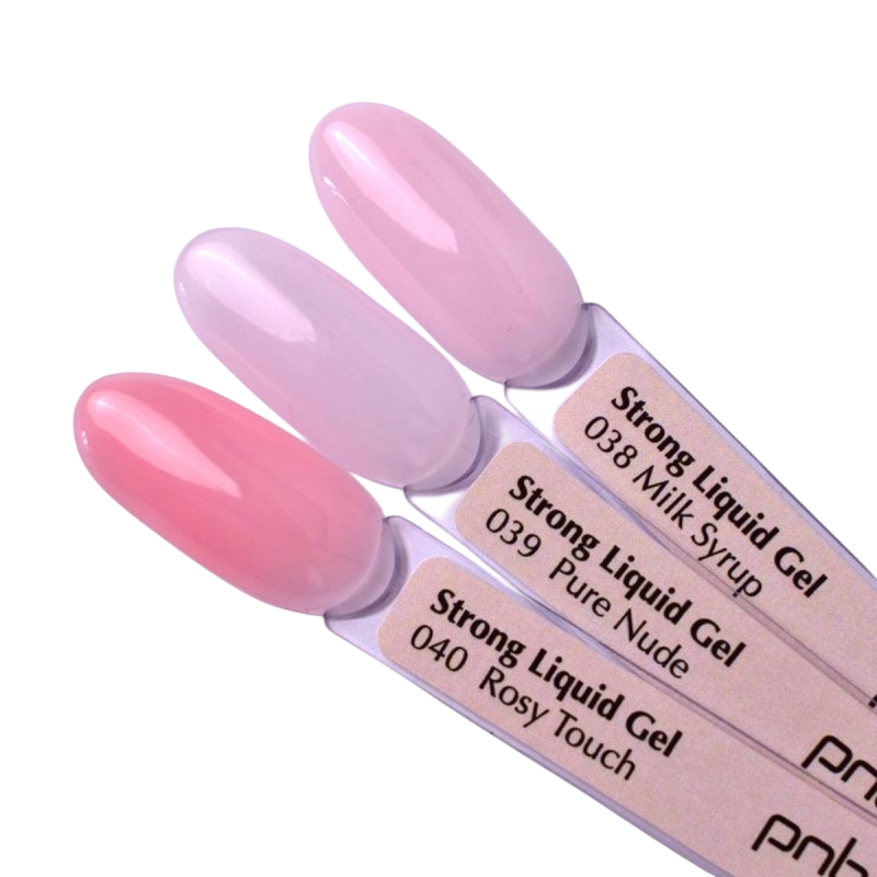 Wzornik Strong Liquid Gel 038-040 4  kolory