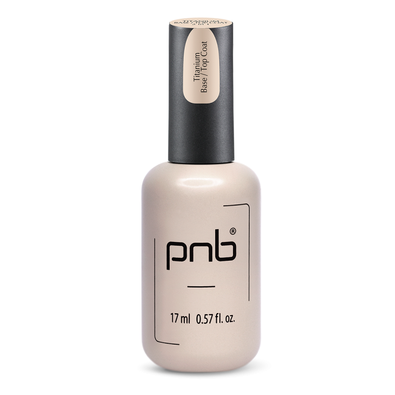 PNB UV/LED Titanium Base/Top Coat 2 in 1, 17 ml