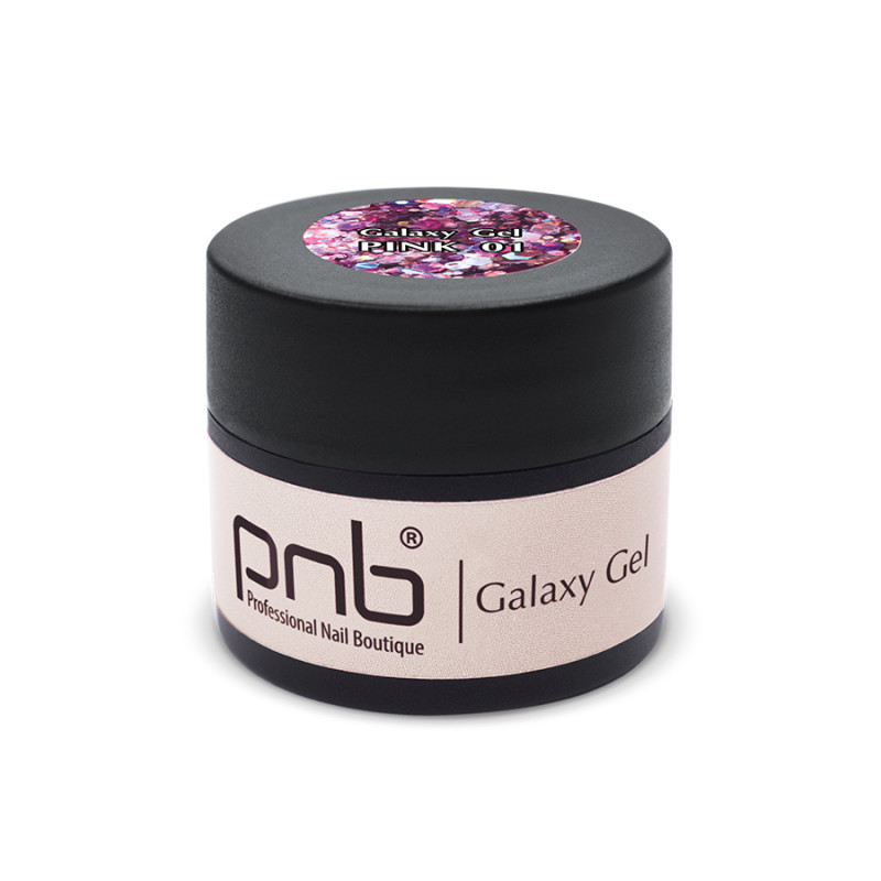 Żel do zdobień  Galaxy Gel PNB 01 Pink