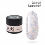 Żel do zdobień Galaxy Gel PNB 02 Rainbow