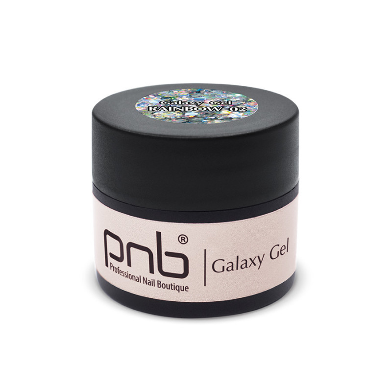 Żel do zdobień Galaxy Gel PNB 02 Rainbow