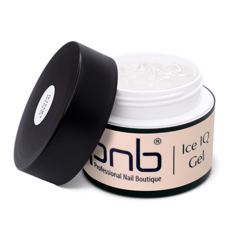 PNB UV/LED Ice IQ Gel, Crystal, 50 ml