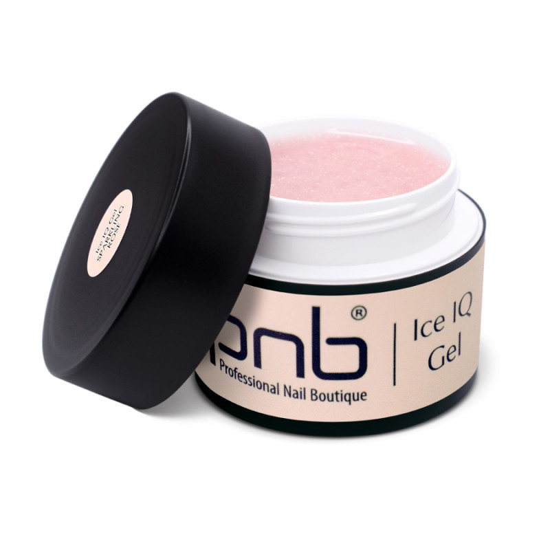 PNB UV/LED Ice IQ Gel, Sparkling Rose, 50 ml