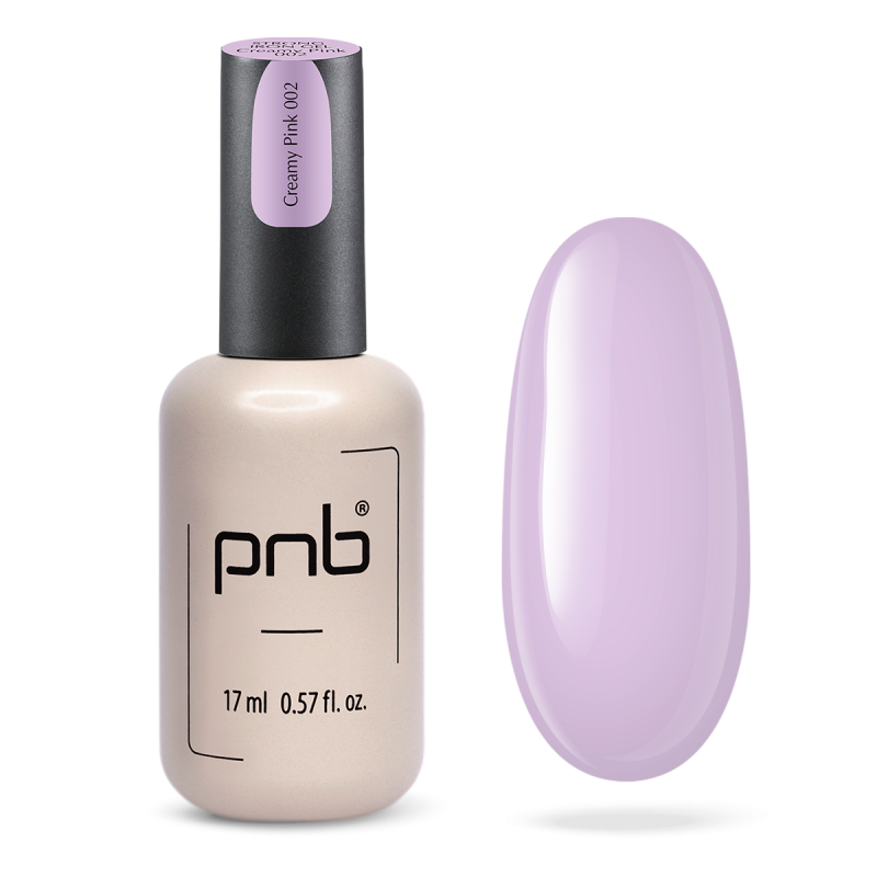 PNB UV/LED Strong Iron Gel, Creamy Pink 002, 17 ml