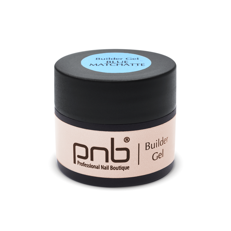 PNB UV/LED Builder Gel, Matchatte Blue, 5ml