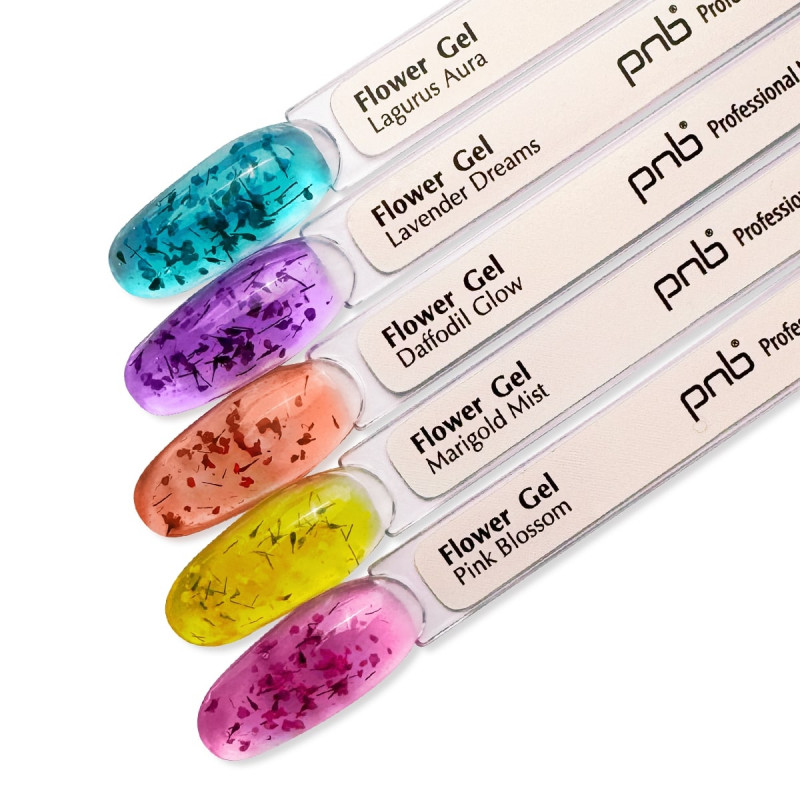 A palette of Flower Gel PNB