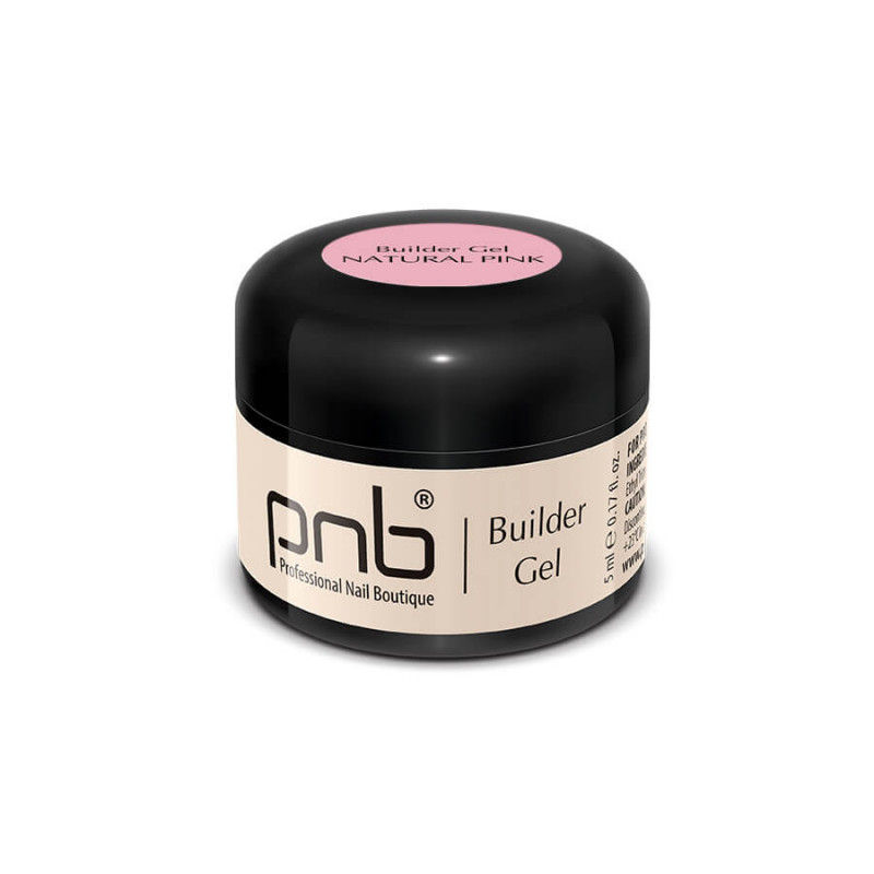 PNB UV/LED Builder Gel, Natural Pink, 5ml