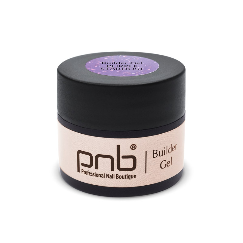 PNB UV/LED Builder Gel, Purple Stardust, 5 ml