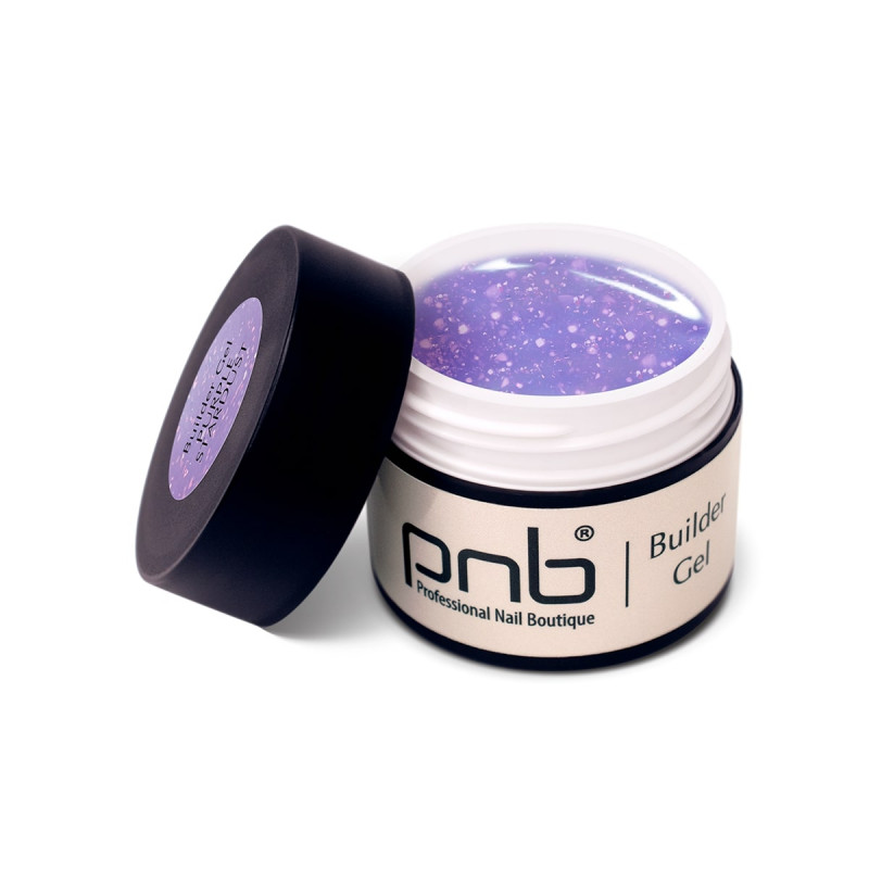 PNB UV/LED Builder Gel, Purple Stardust, 5 ml