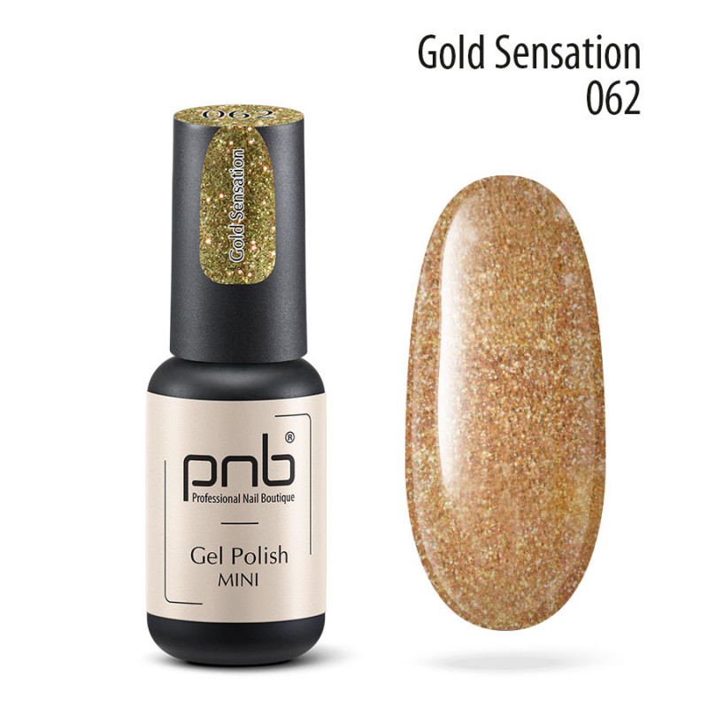 Gel Nail Polish PNB mini 062, 4 ml