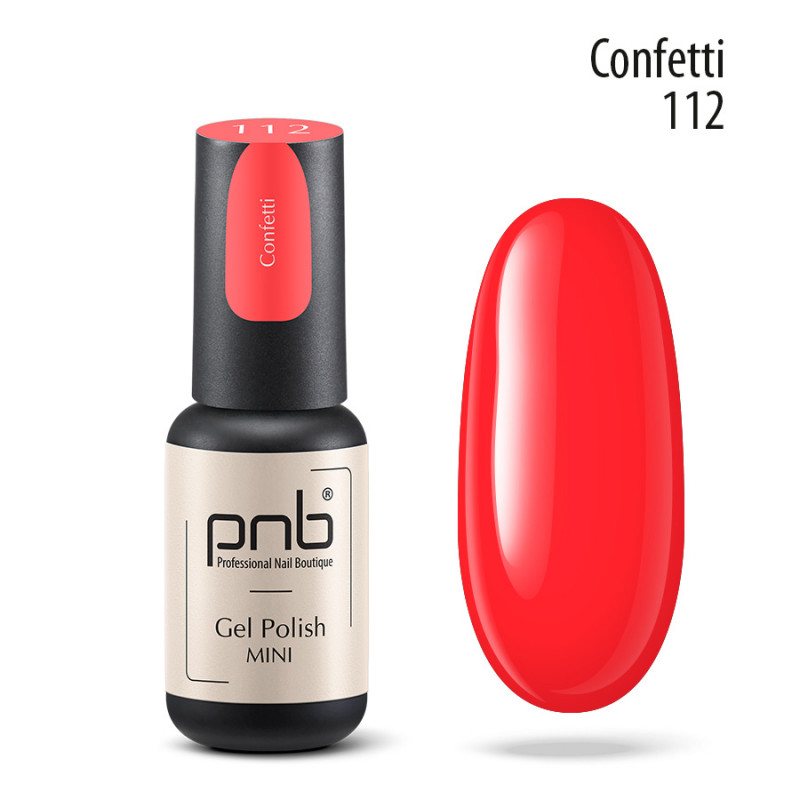 Gel Nail Polish PNB mini 112, 4 ml